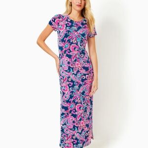 NWT Lilly Pulitzer Paisley Maxi Dress